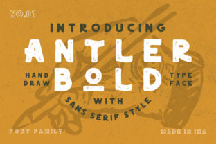 Antler Bold: A Nostalgic Sans Serif with Thoughtful Alternates