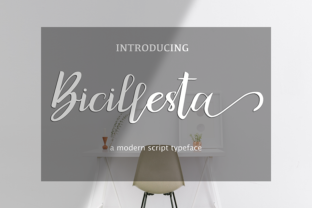 Bicillesta: A Fresh, Elegant Script Font