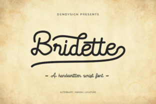 Bridette: A Handwritten Font That Balances Authenticity and Versatility