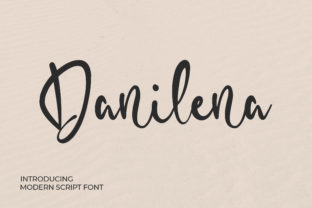 Danilena: A Playful Yet Polished Crafting Font