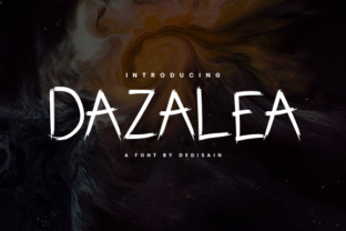 Dazalea: A Simple Brush Font That Turns Design Ideas Into Eye-Catchers