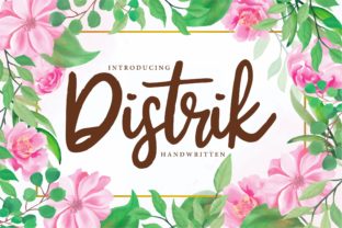 Distrik: Where Handwritten Charm Meets Modern Expression