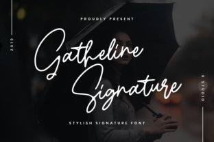 Gatheline: A Sophisticated Script Font for Authentic Design