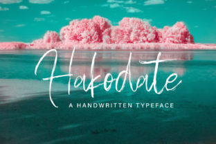 Hakodate: A Handwritten Font with Light Charm