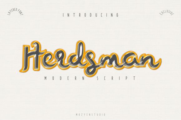 Herdsman: A Modern Script Font for Impactful Design