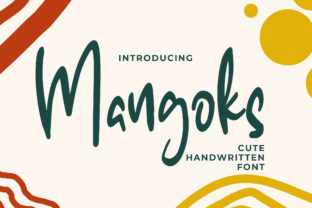 Mangoks: A Script Font That Fits Your Creative Process
