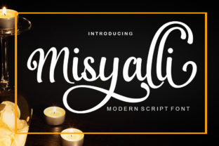 Misyalli: Elegant Vintage Script Font