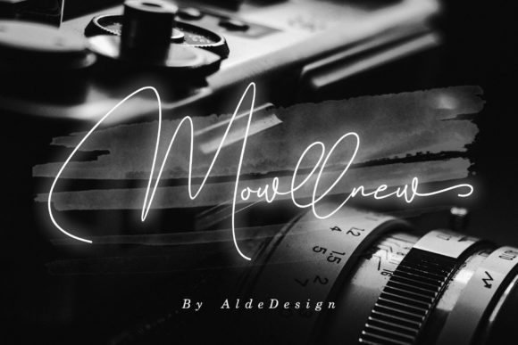 Mowllnew: The Script Font Redefining Authenticity in Modern Design