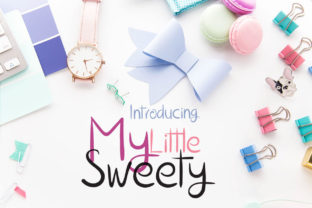 My Little Sweety: A Hand-Drawn Font for Genuinely Sweet Designs