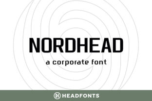 Nordhead Font: A Modern, Corporate Typeface for Branding and Design