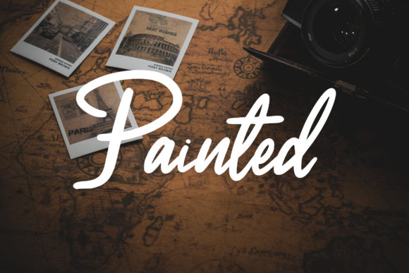 Painted: A Font That Breathes Life Into Your Words
