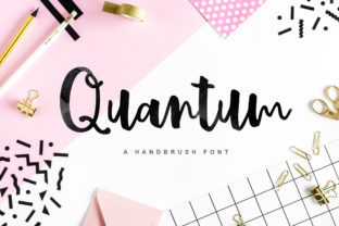 Quantum: The Handwritten Brush Font That Elevates Emotional Expression in Design