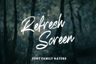 Refresh Screen Font Duo