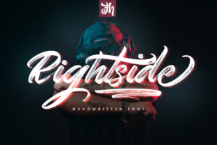 Rightside: A Fun, Sweet Handwritten Font