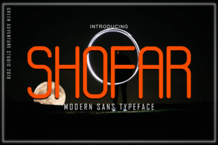 Shofar: Where Geometry Meets Grace in Typography
