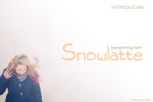 Snowlatte: A Friendly Modern Sans Serif Font