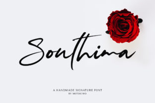 Southima: A Luxurious Modern Script Font