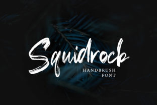 Squidrock: A Bold Script Font That Brings Modern Energy to Your Designs